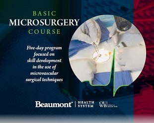 Basic Microsurgery Workshop 2018 Banner